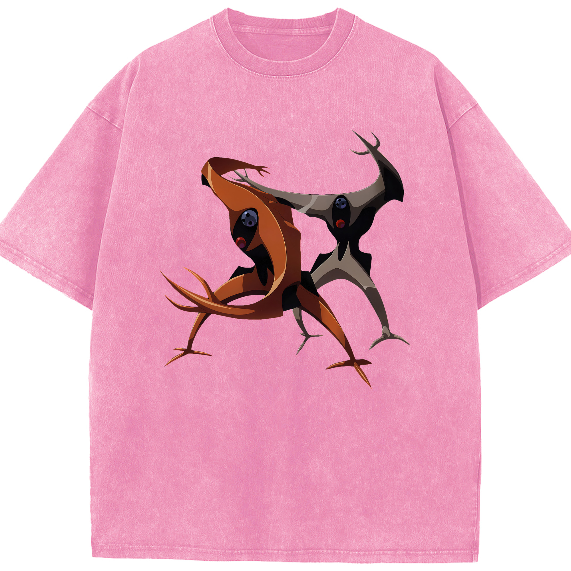 （画像用） EVA 新世紀エヴァンゲリオン 綿100% ヴィンテージ風 半袖Tシャツ（フロントプリント）